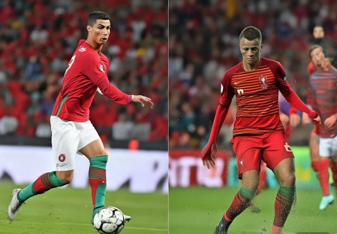 2020葡瑞友谊赛：战术交锋与C罗新星闪耀(图3)